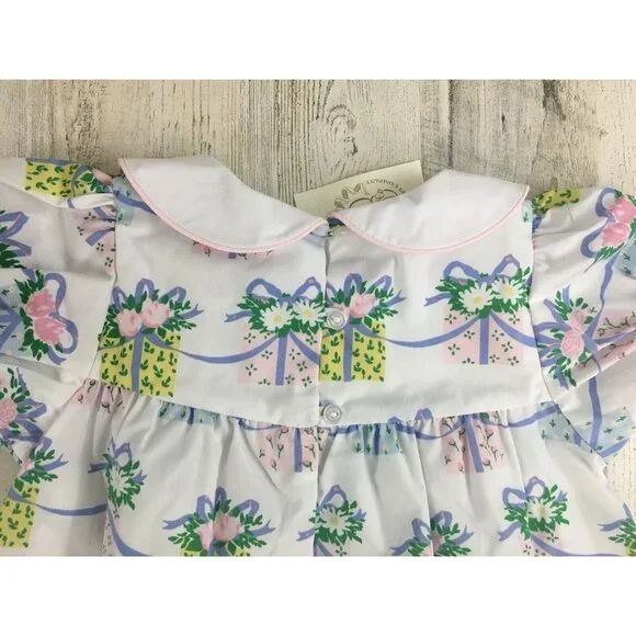 Beaufort Bonnet Company Every Day is a Gift Holly Dress Birthday Girls Sz 4T NWT - Picture 9 of 10